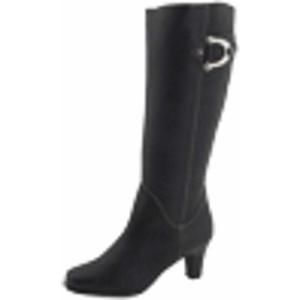 Ros Hommerson Women's Wesley Leather Boots,Black Calf,9 N US